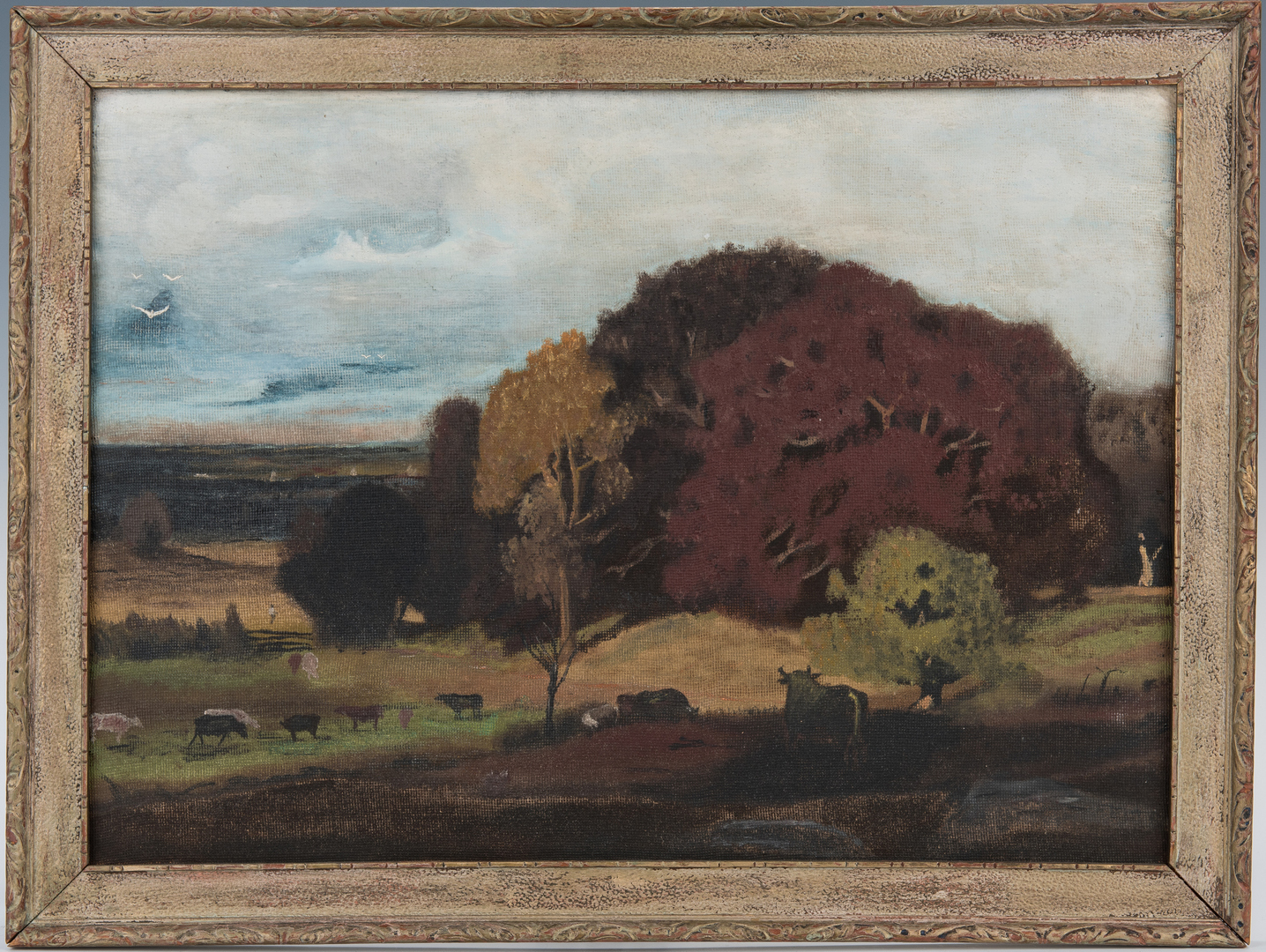 Lot 1055: 2 Indiana O/B Landscape Paintings