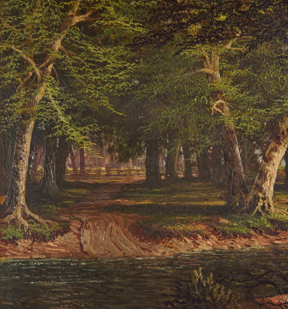 Lot 143: William M. Snyder O/B, Forest Stream Landscape