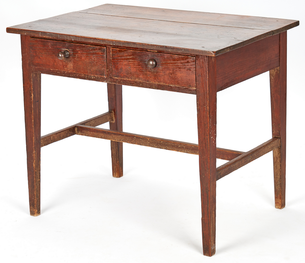 Lot 150: Southern Yellow Pine 2-Drawer Work Table
