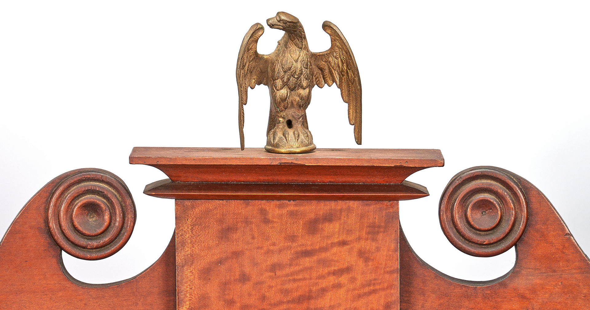 Lot 165: Middle TN Classical Chest of Drawers, Eagle Finial