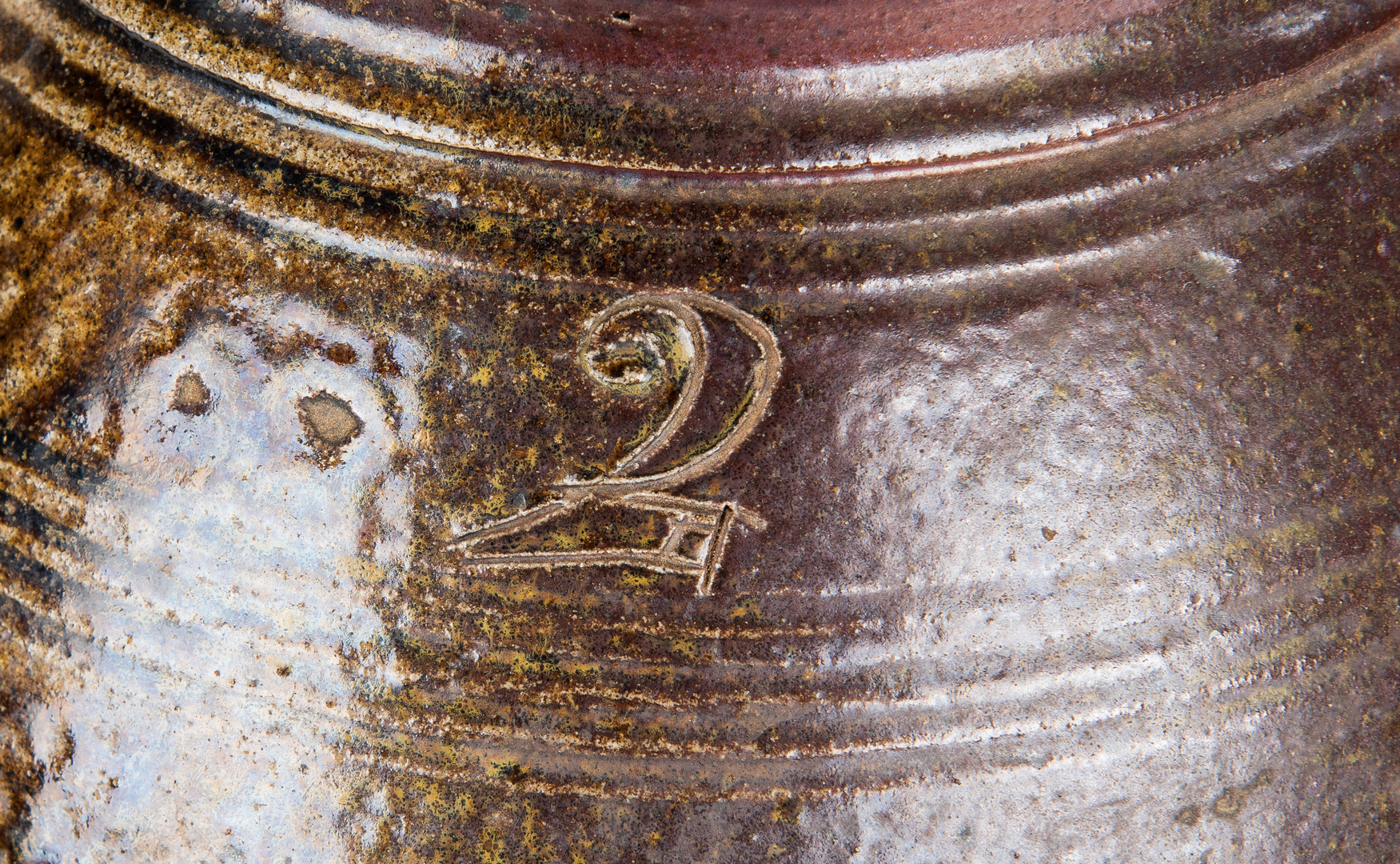 Lot 184: NC Stoneware Pottery Jar, attrib. Webster Pottery