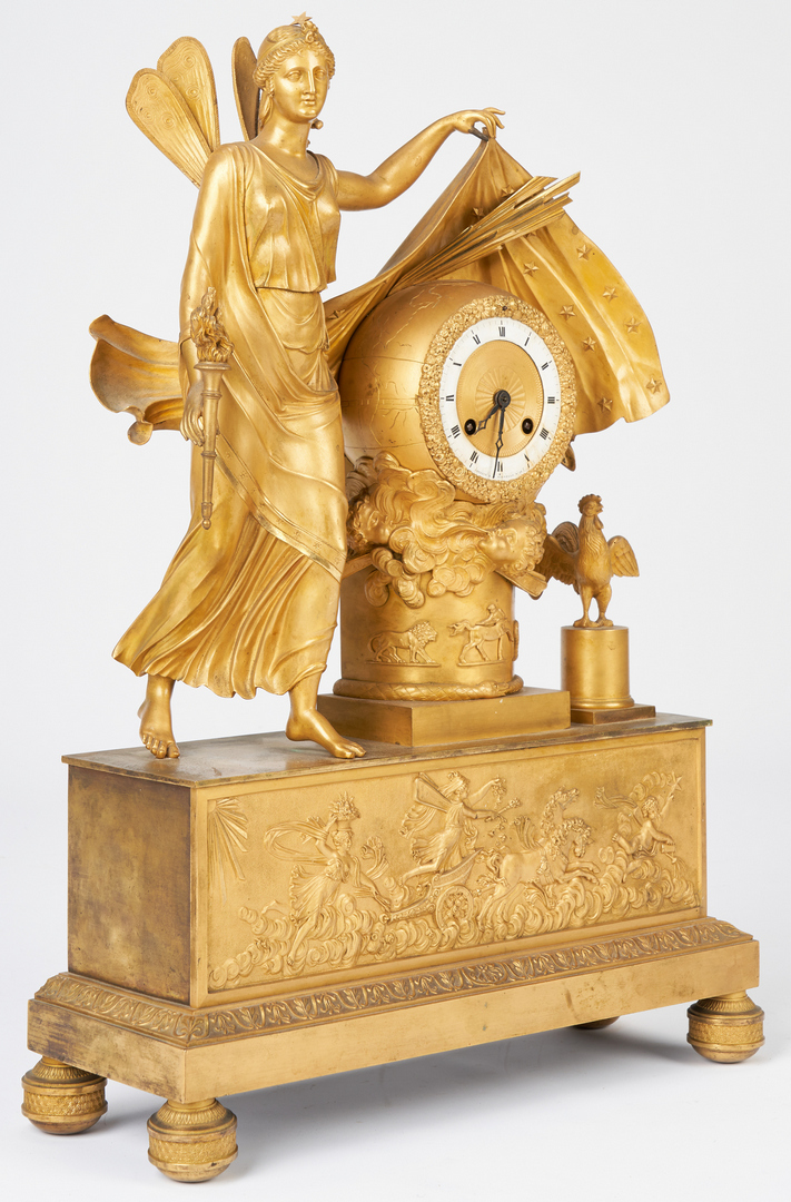 Lot 199: French Ormolu Figural Clock, Astor history