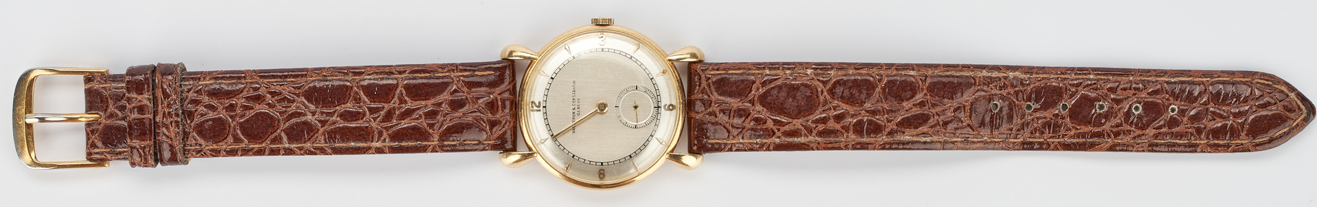 Lot 231: Men's 18K Vacheron & Contantin Wristwatch