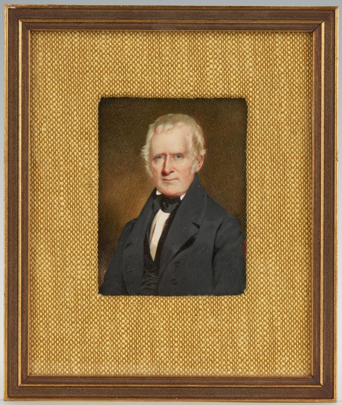 Lot 247: Miniature Portrait of Robert Maitland