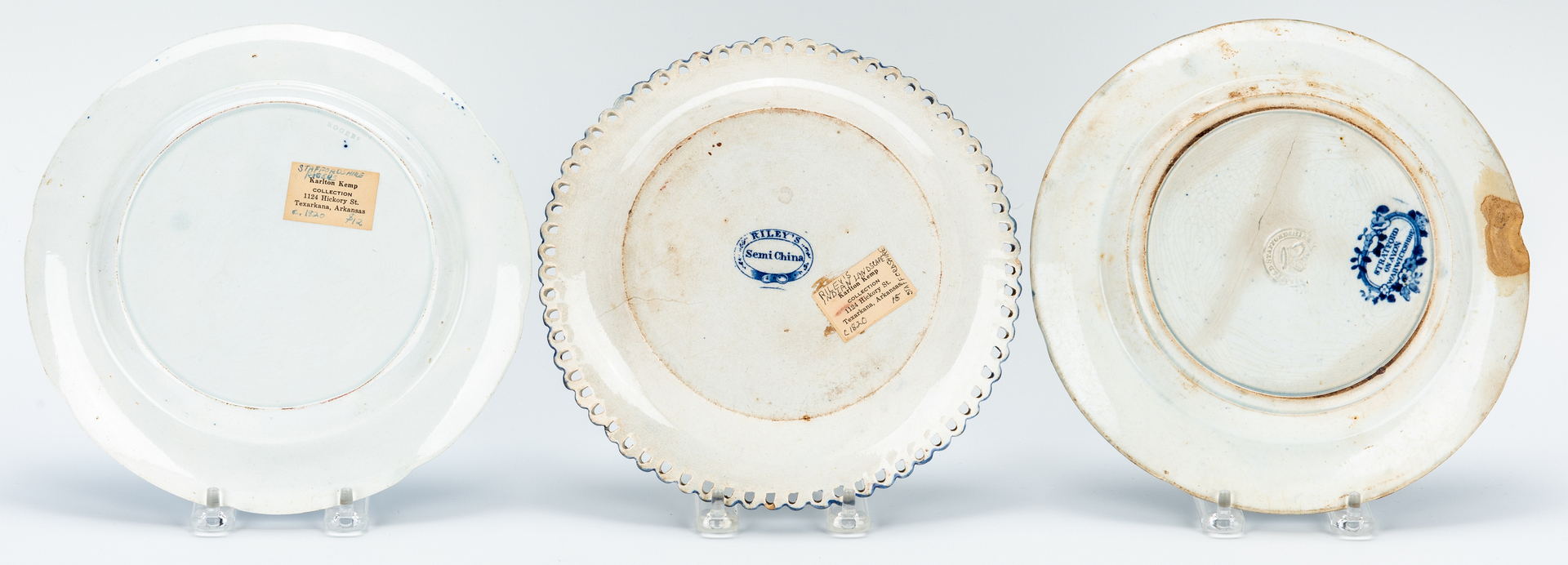 Lot 266: 17 Historical Staffordshire & Spode Items