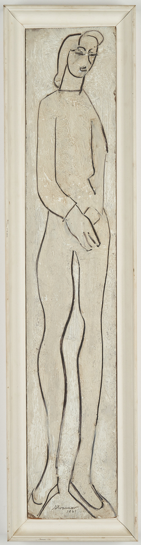 Lot 288: Sterling Strauser Figure Painting