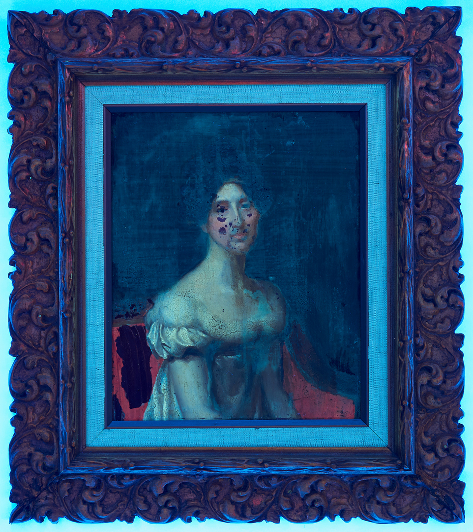 Lot 304: Regency Era O/B, Portrait of a Woman