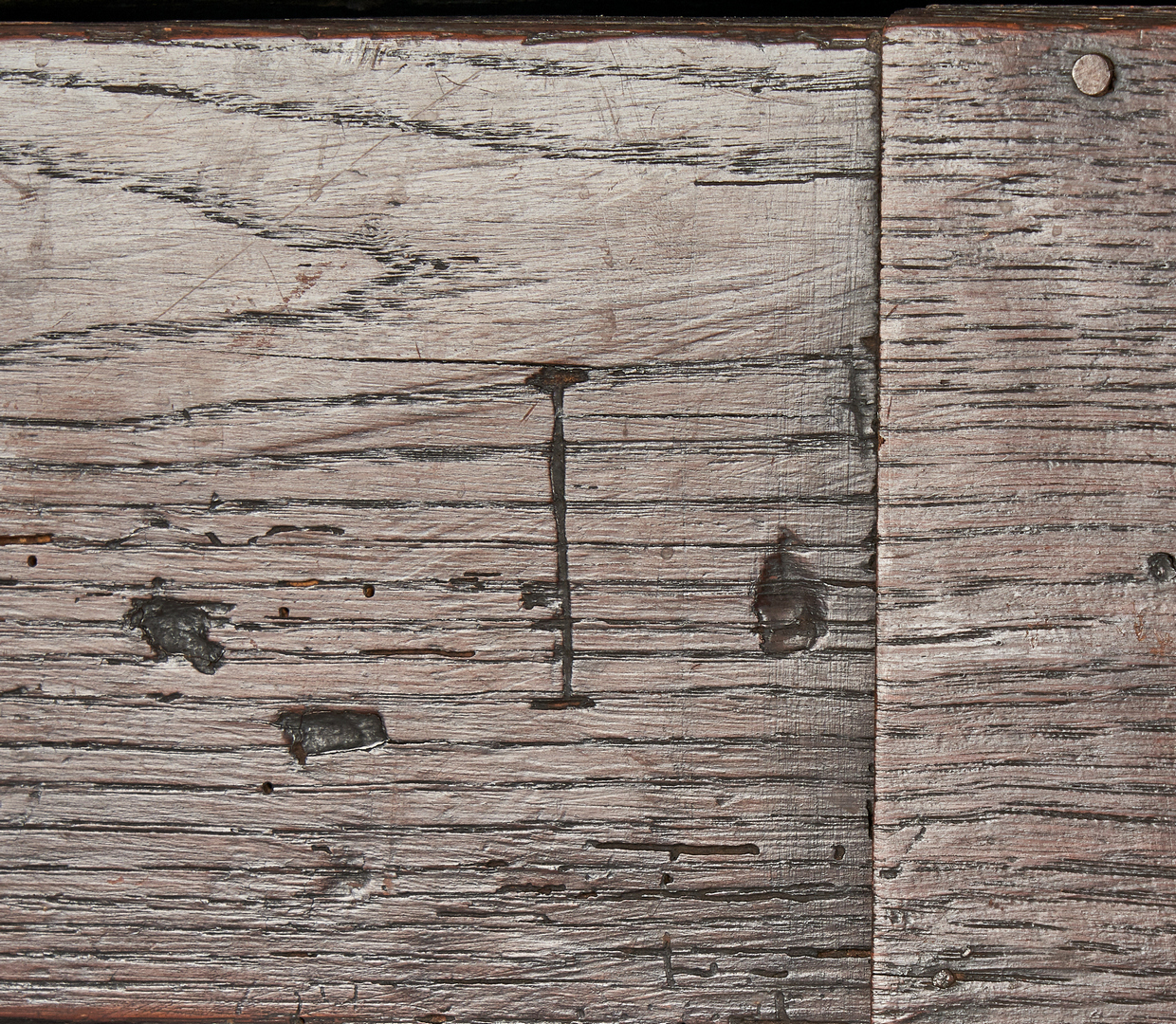 Lot 351: Early Oak Coffer with Linenfold Panels
