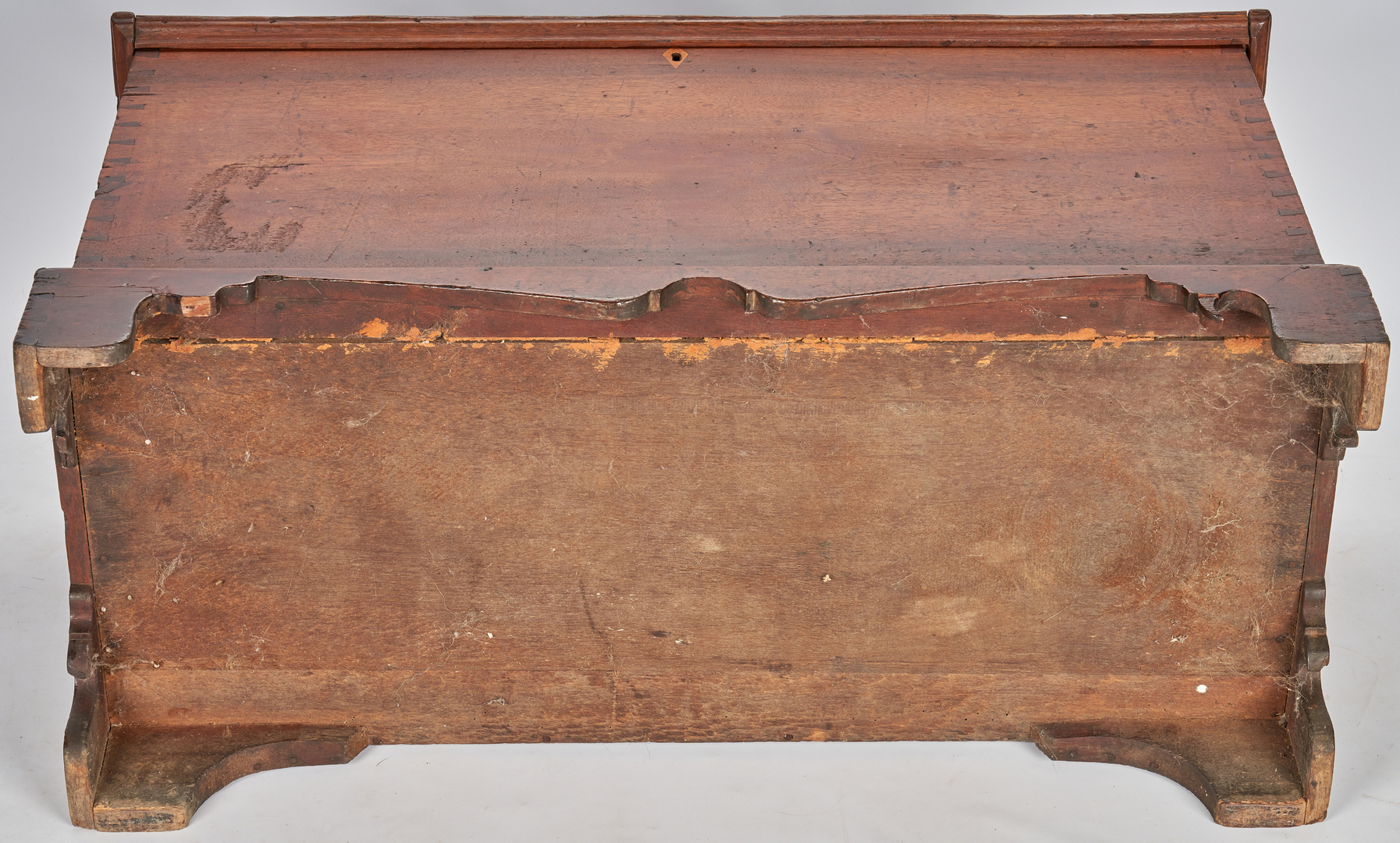 Lot 360: Early Inlaid Blanket Chest, Poss. TN