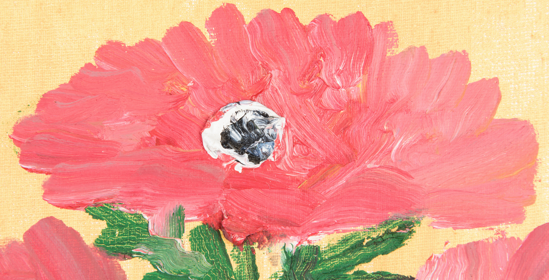 Lot 387: Clementine Hunter painting, Bouquet of Flowers