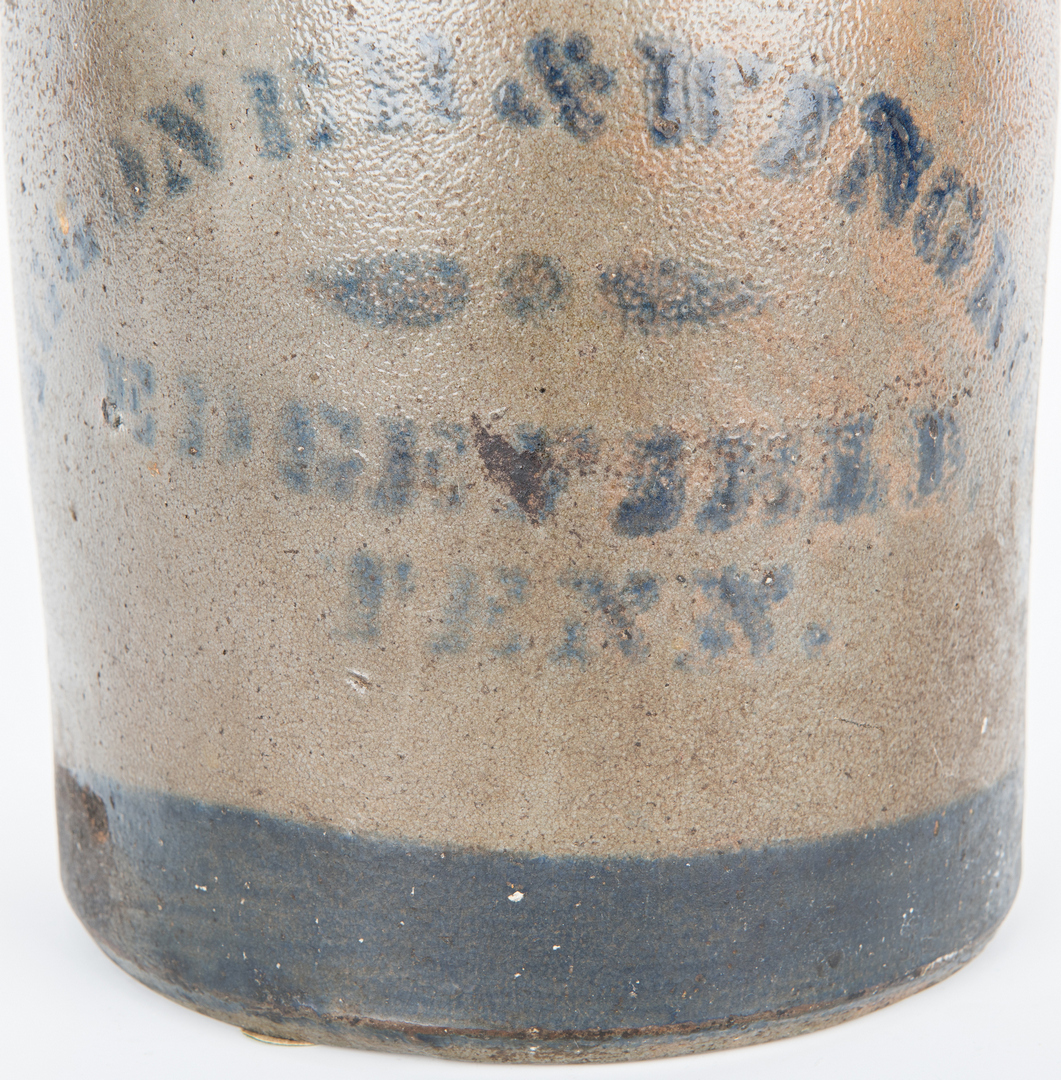 Lot 407: Edgefield TN Stoneware Pottery Jar