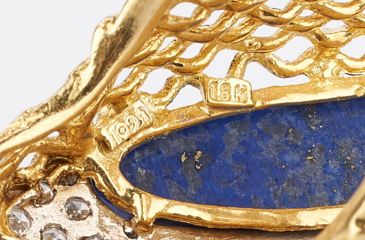 Lot 414: 3 Ladies Gold, Turquoise, & Lapis Lazuli Rings