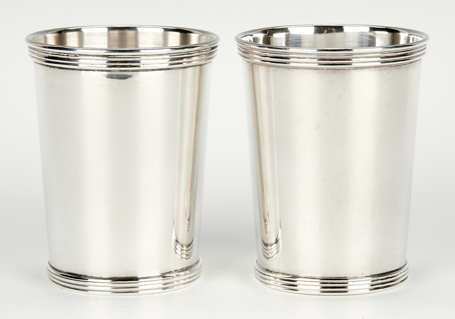 Lot 438: 11 Sterling Silver Julep Cups, incl. International, Manchester