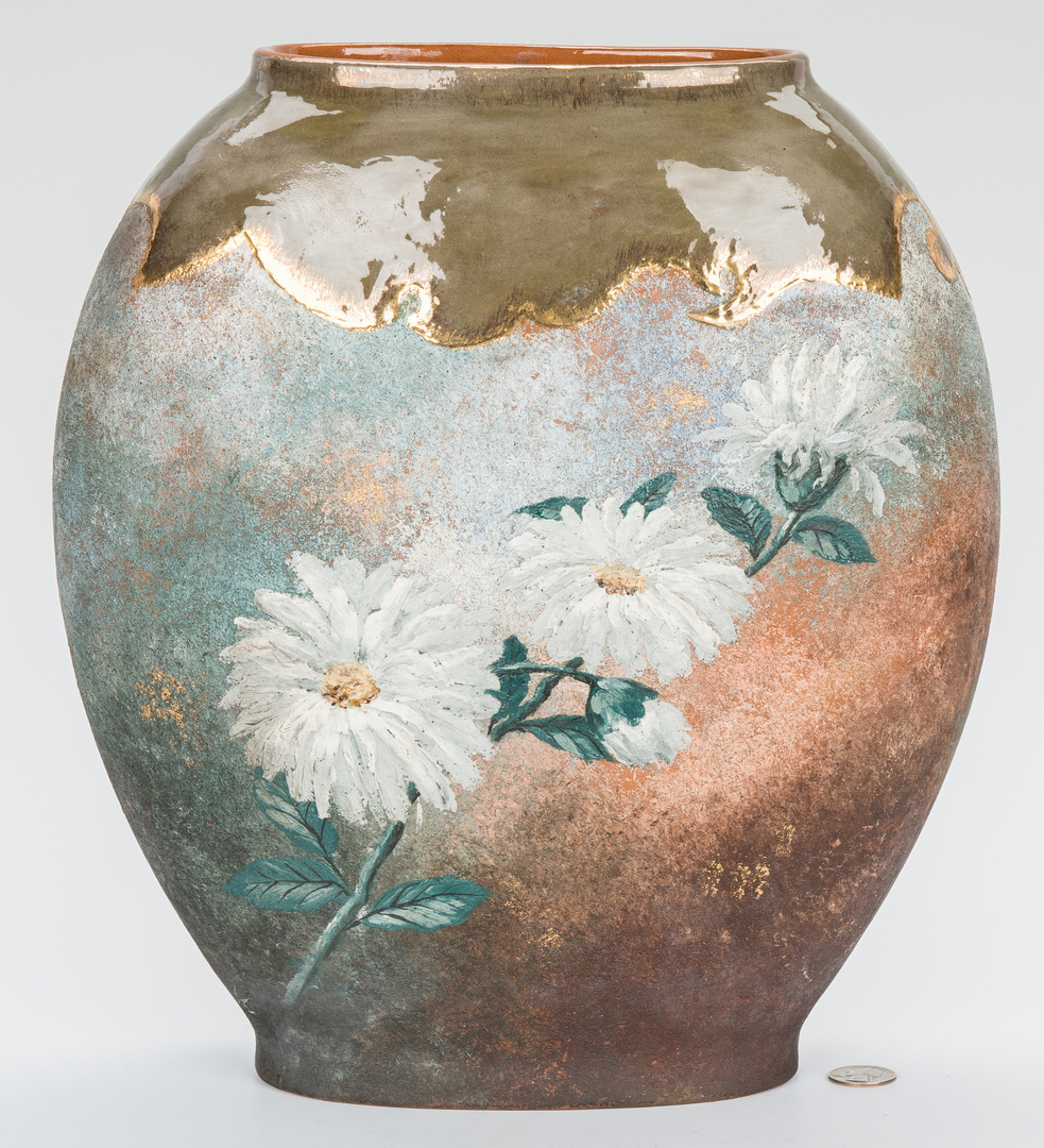 Lot 494: Matt Morgan Art Pottery Co. Vase