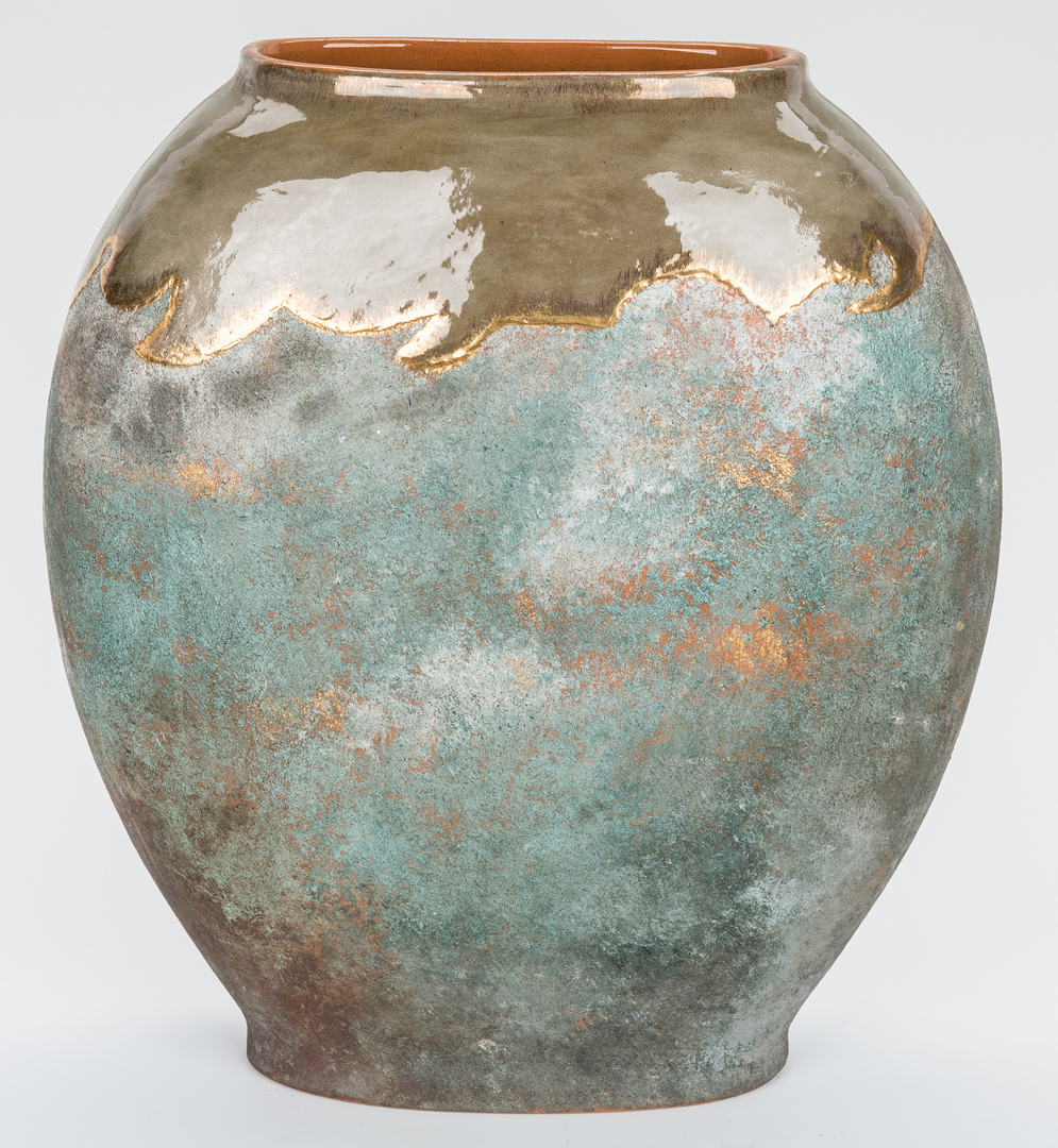 Lot 494: Matt Morgan Art Pottery Co. Vase