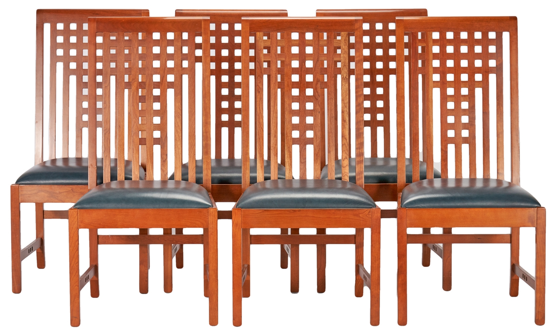 Lot 508: Stickley Mission Dining Table and 8 Chairs
