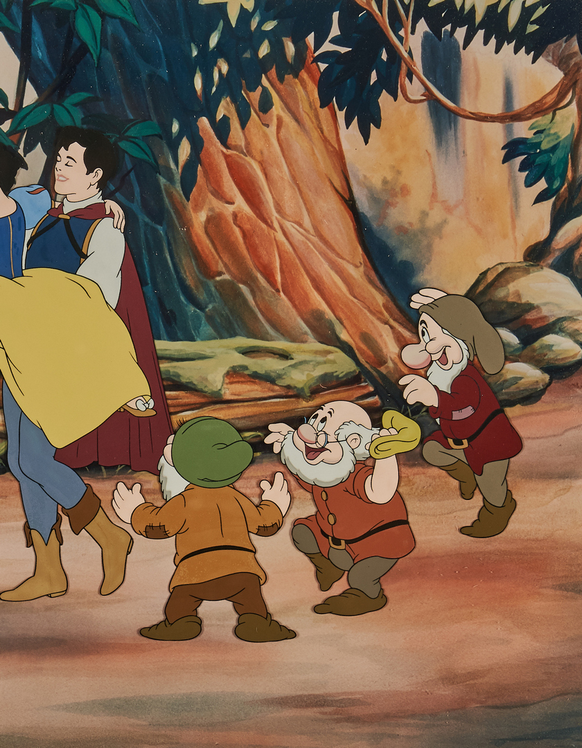 Lot 560: Walt Disney signed Snow White Animation Cel