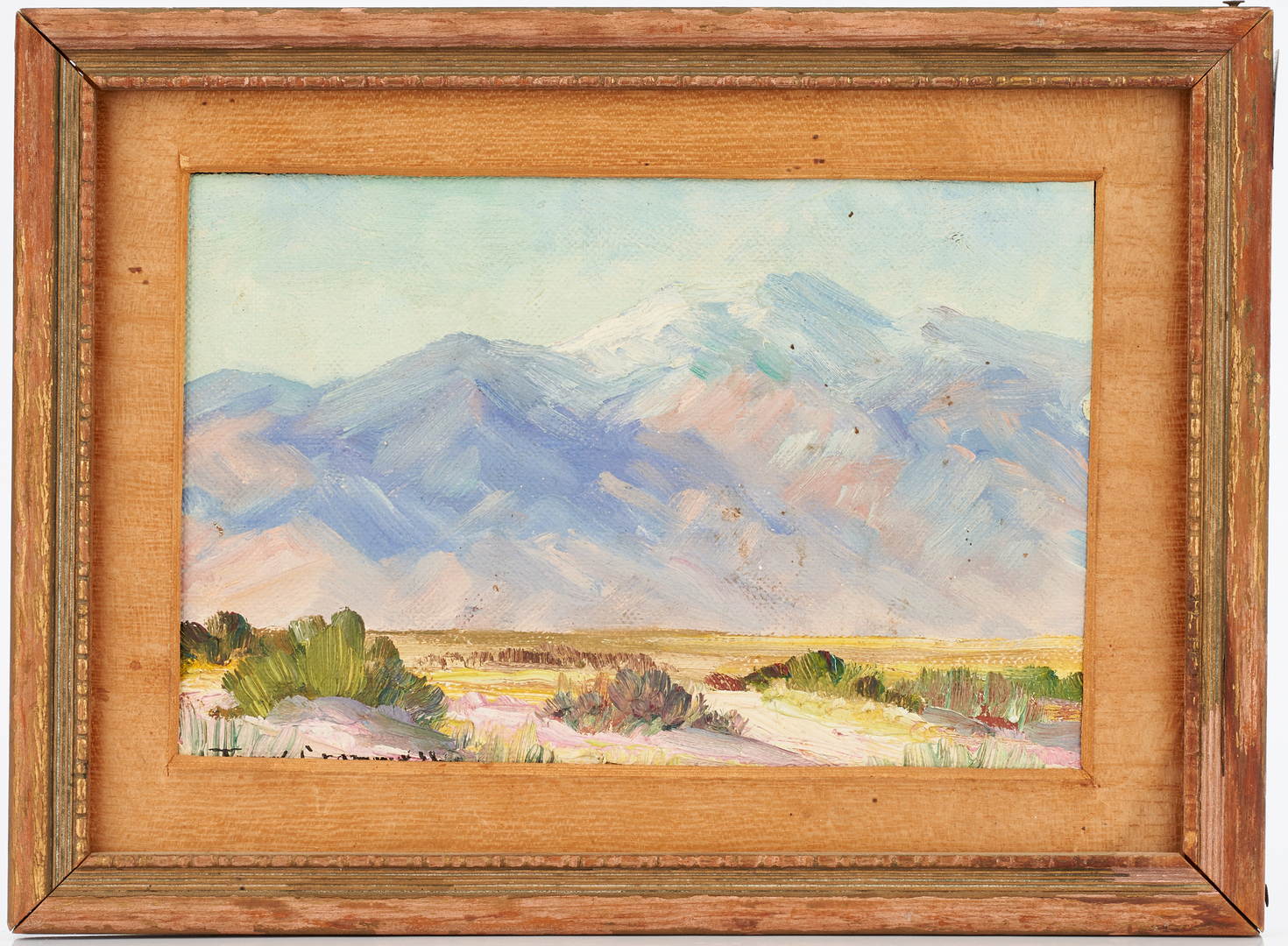 Lot 574: 3 Western paintings: Joane Cromwell, Walter Engelhardt
