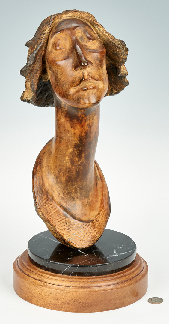 Lot 580: Shirley Thomson Smith Bronze Bust