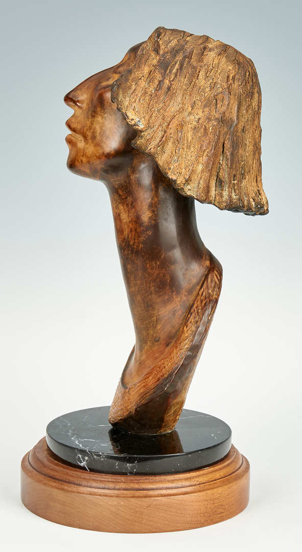 Lot 580: Shirley Thomson Smith Bronze Bust