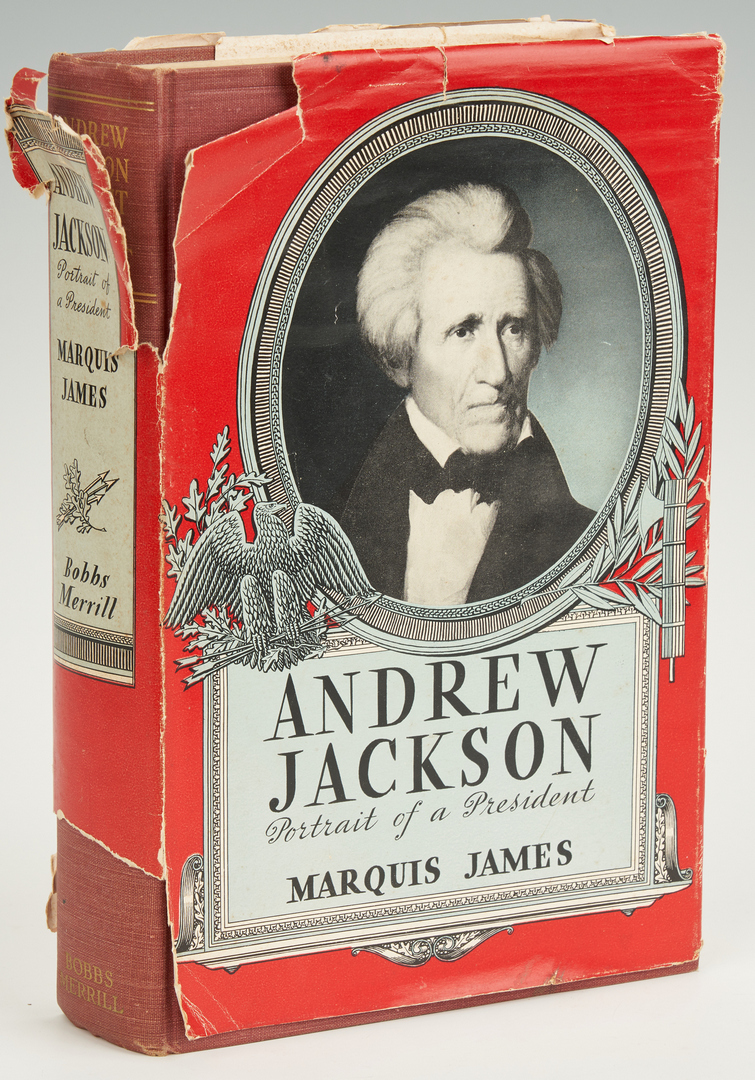 Lot 597: President Andrew Jackson Signed Military Commission + Jackson Book