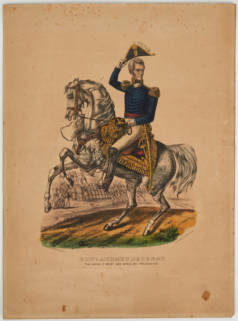 Lot 600: 5 Andrew Jackson and Battle of New Orleans Related Prints
