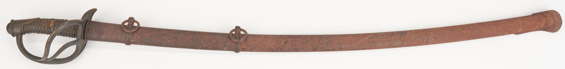 Lot 610: Civil War M1840 Sword, Capt. Richard Myers, KY