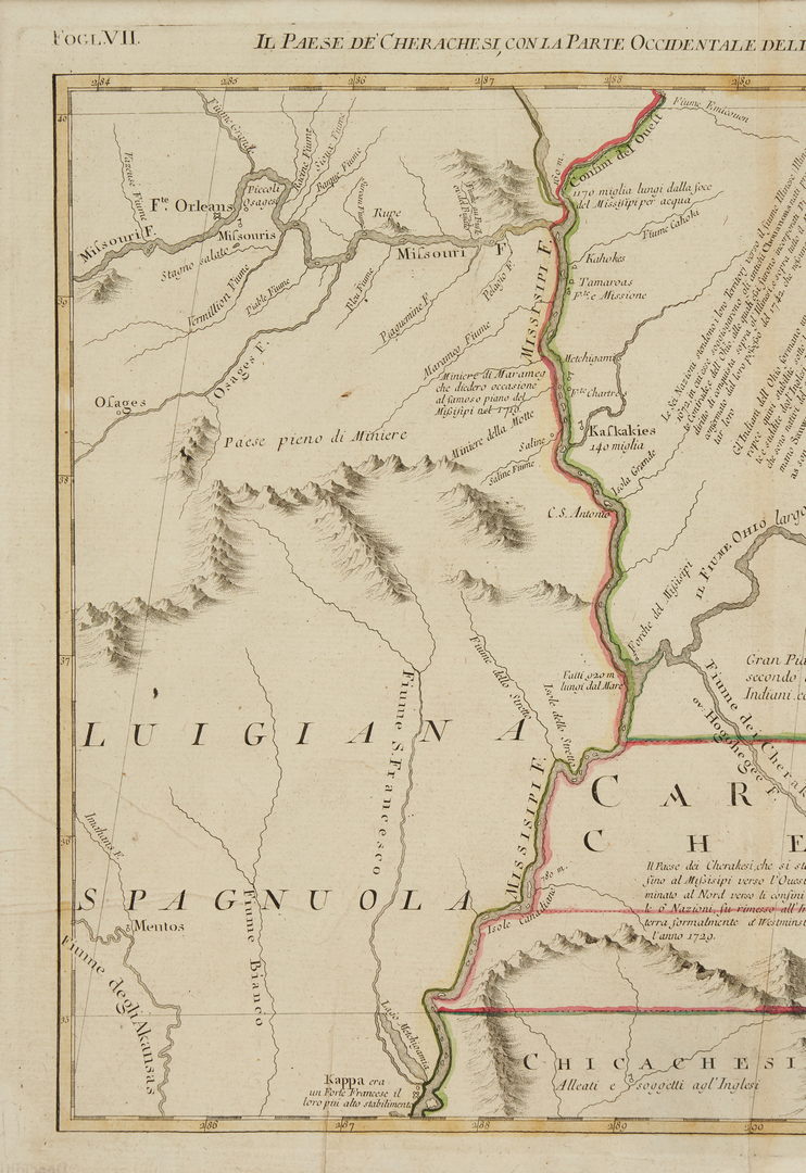 Lot 632: 3 Southern Maps, incl. 2  Antonio Zatta 1778, SC 1796