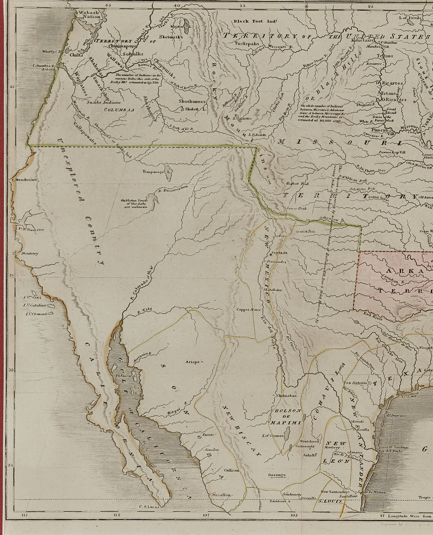 Lot 634: 1825 Butler Atlas incl. San Francisco