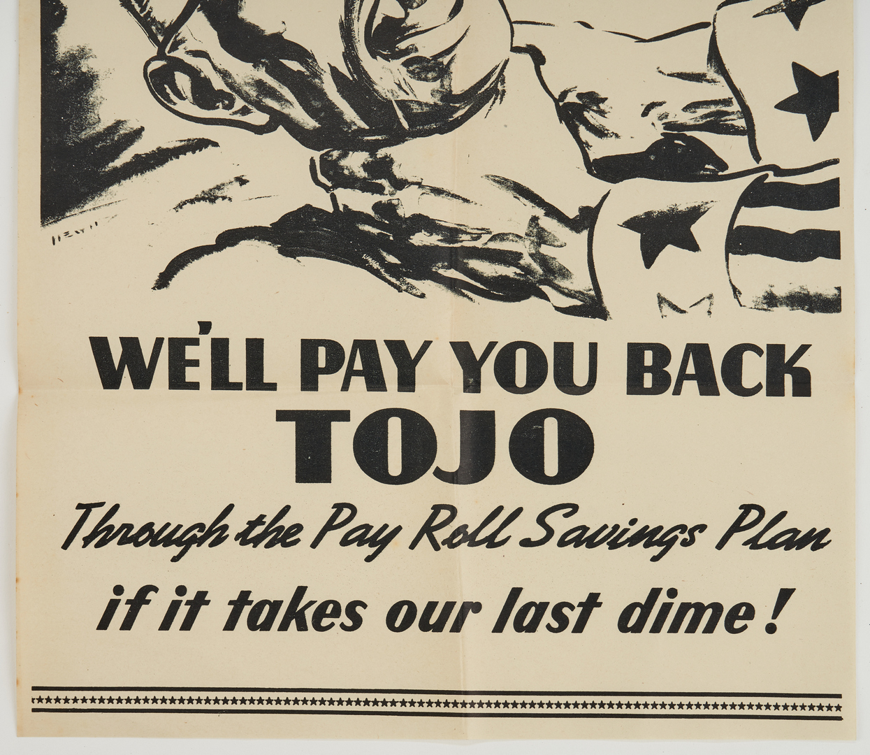 Lot 643: 3 U. S. World War II Propaganda Posters