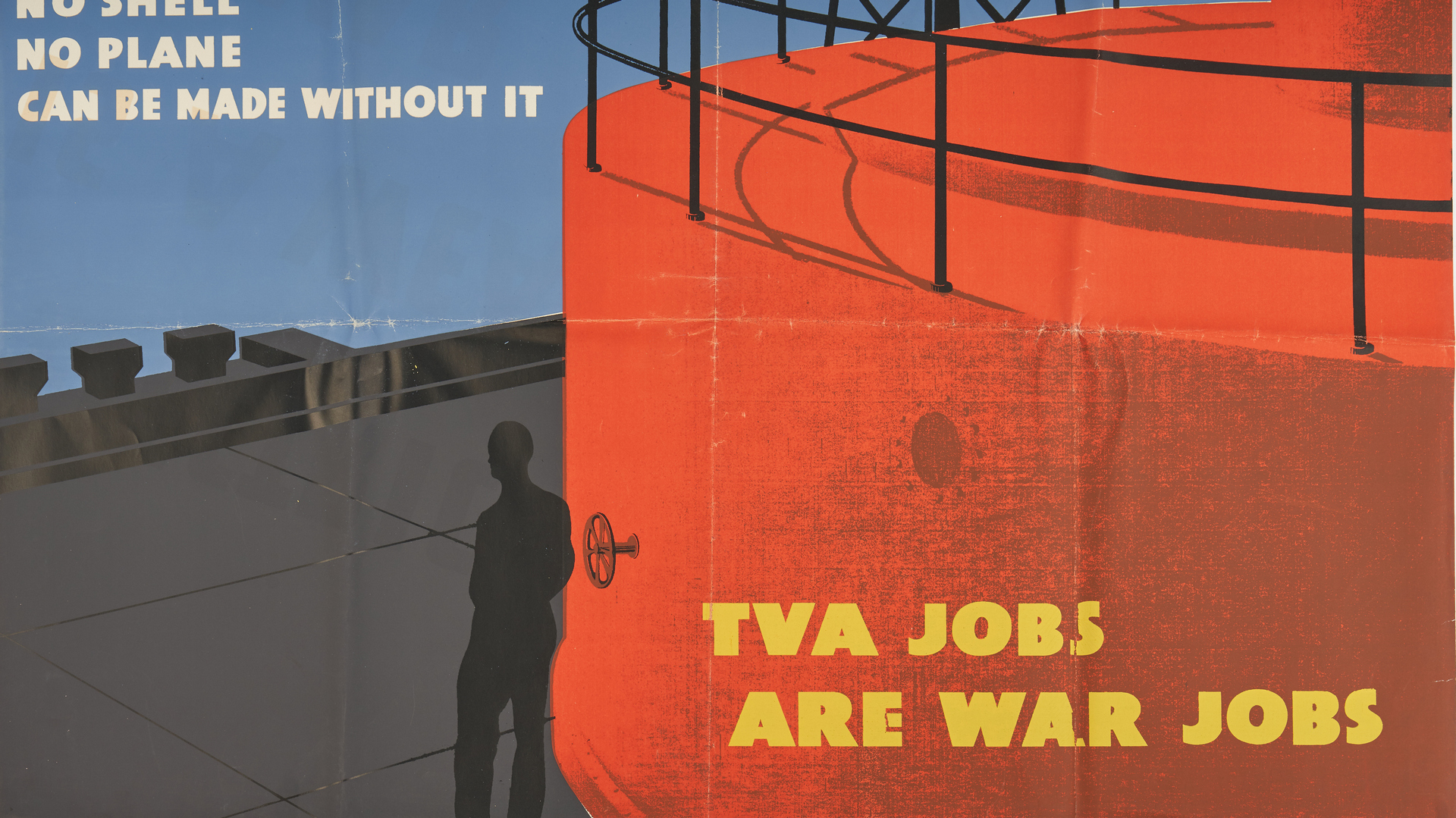 Lot 645: 3 World War II TVA  Propaganda Posters