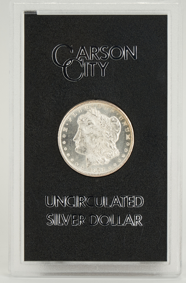 Lot 742: 1878 GSA Morgan Carson City Dollar, Uncirculated