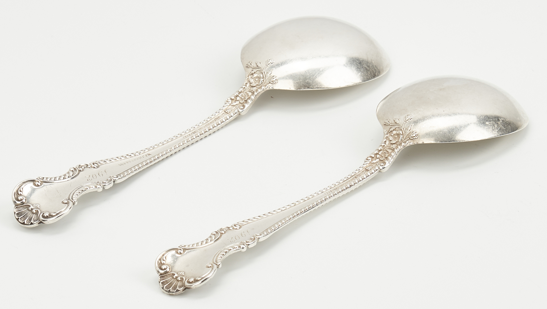 ALVIN PRINCE EUGENE STERLING SILVER CREAM SOUP SPOON VERY GOOD CONDITION 