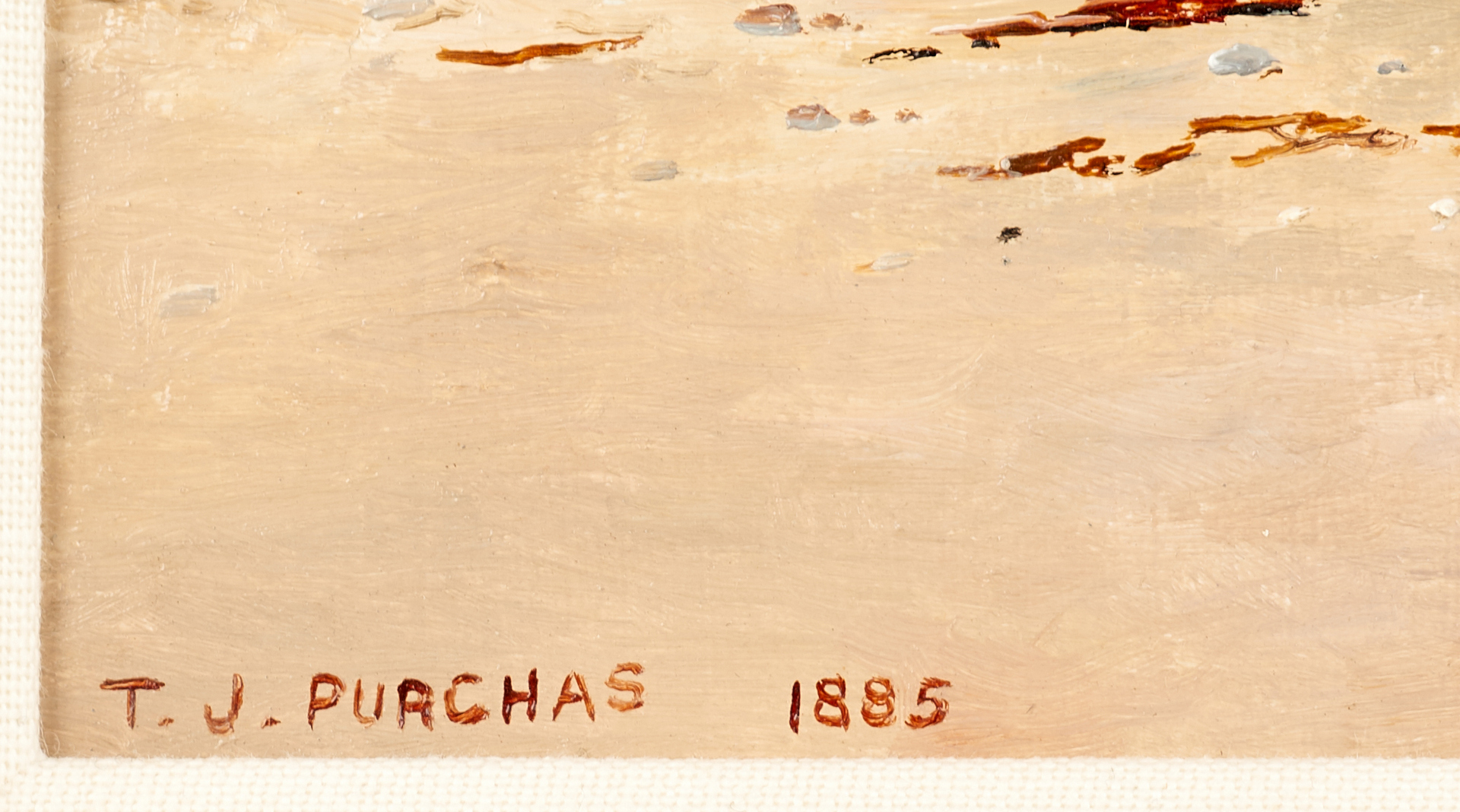 Lot 825: T.J. Purchas, O/B Girls on Shore