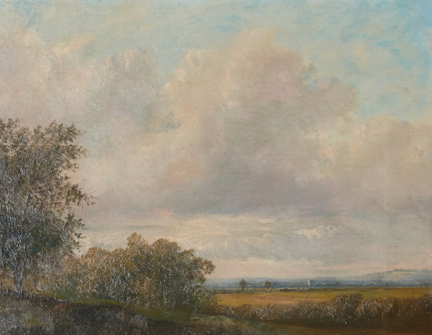 Lot 917: Late 19th century landscape, signed Albert Clark 1882