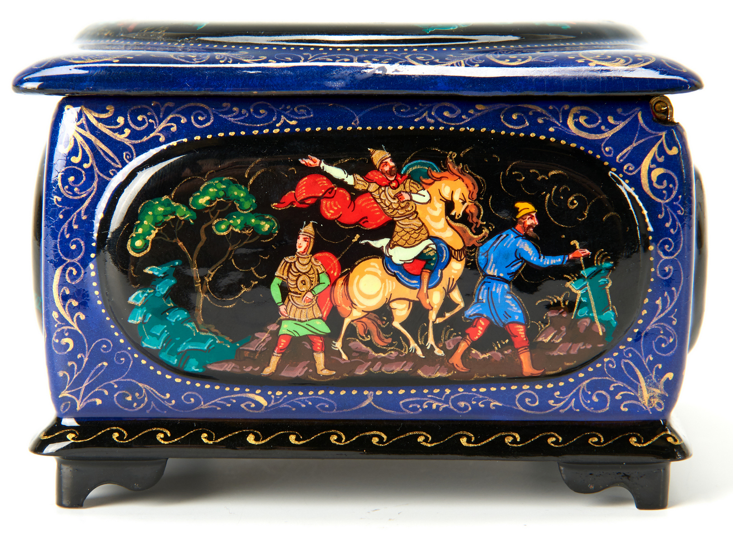 Lot 919: 15 Russian Lacquer Boxes