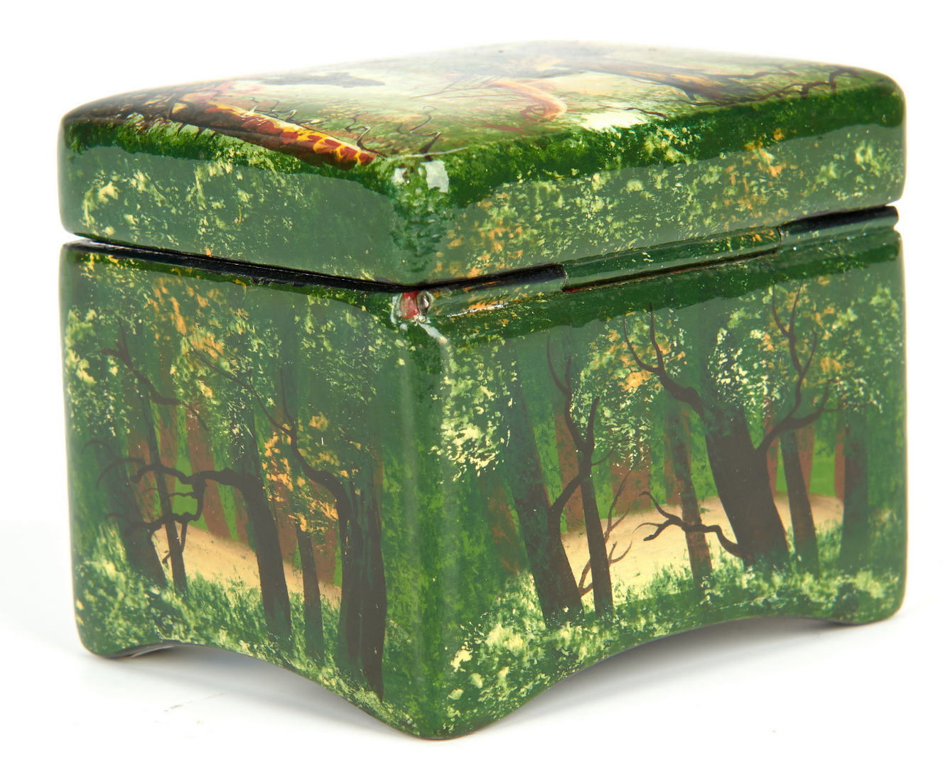 Lot 919: 15 Russian Lacquer Boxes