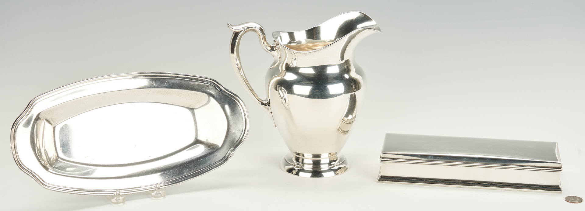 Lot 944: 3 Sterling Silver Holloware Items, incl. Gorham