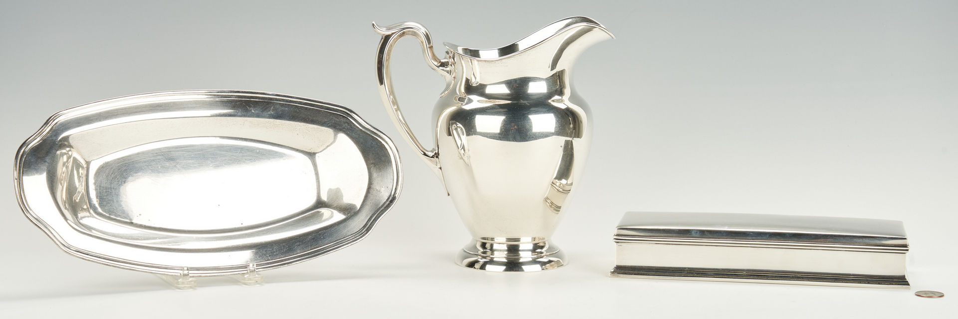 Lot 944: 3 Sterling Silver Holloware Items, incl. Gorham