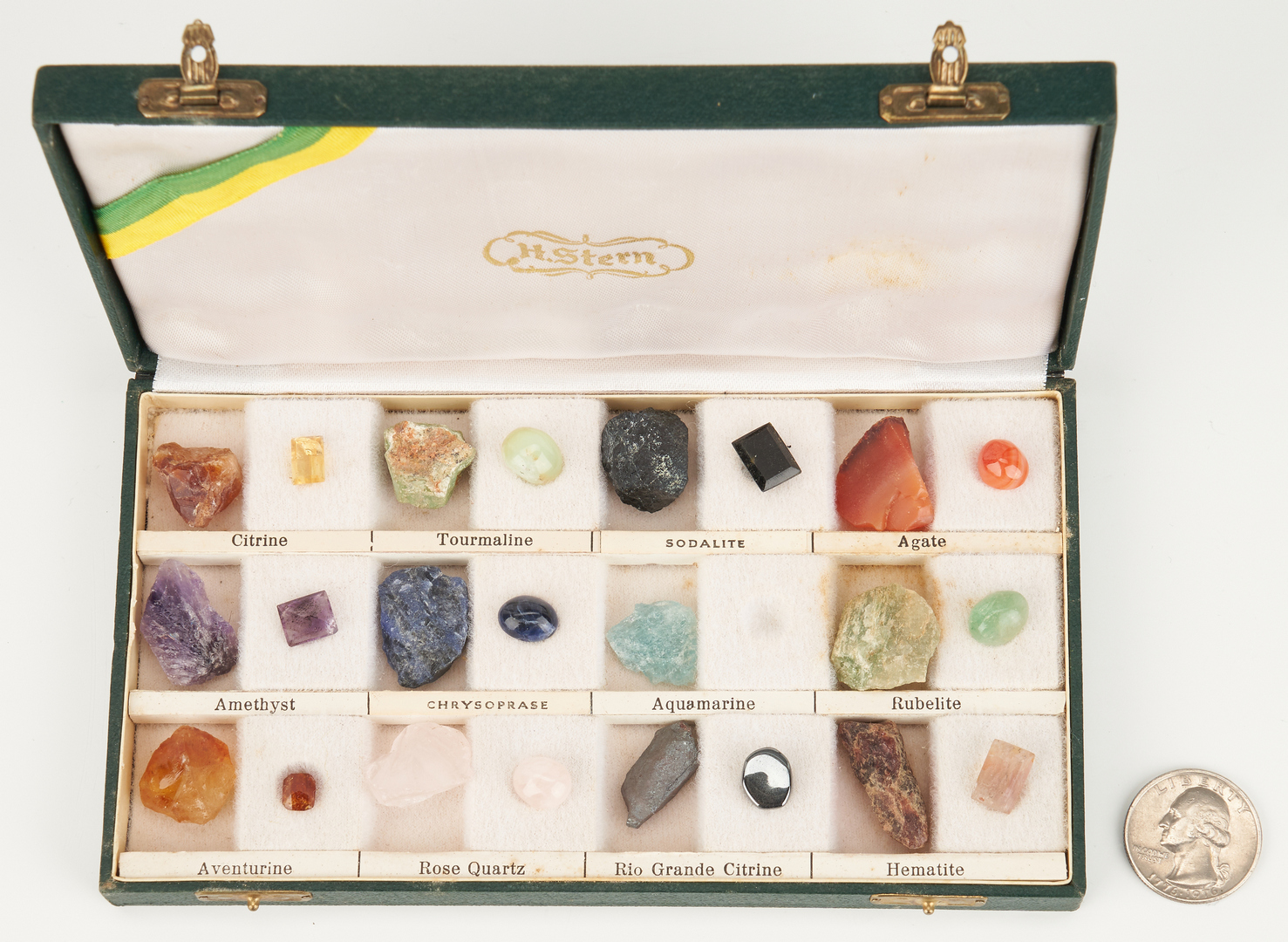 Lot 1043: H. Stern Gem and Mineral Sample Box