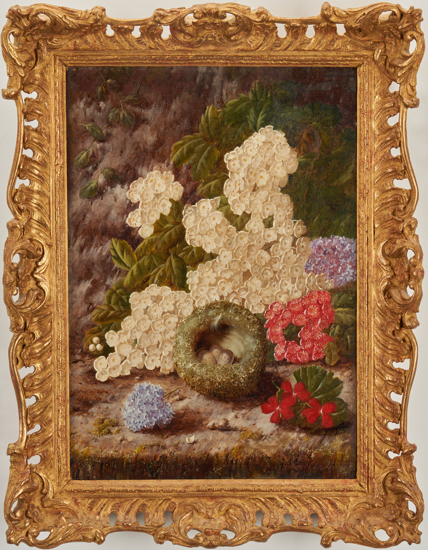 Lot 119: George Clare O/C Floral Still Life