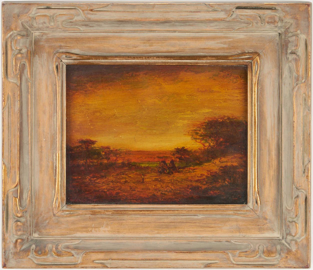 Lot 138: Hudson Kitchell O/B, Teepees at Sunset