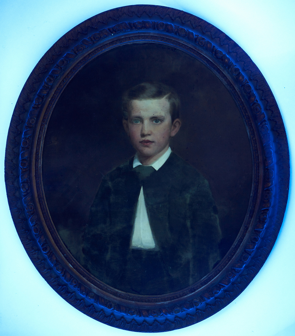 Lot 143: Washington Cooper, Nashville portrait of young William Robinson Cornelius, Jr.