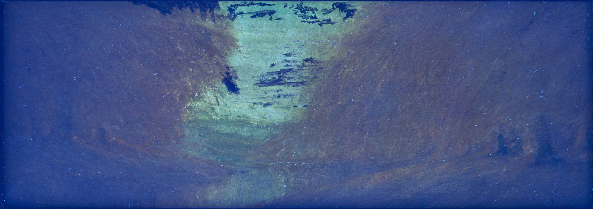 Lot 147: Small Harvey Joiner Oil on Board Fall Landscape