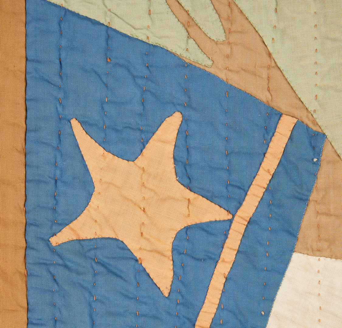 Lot 154: Important "TVA" Quilt, designed by Ruth Clement Bond
