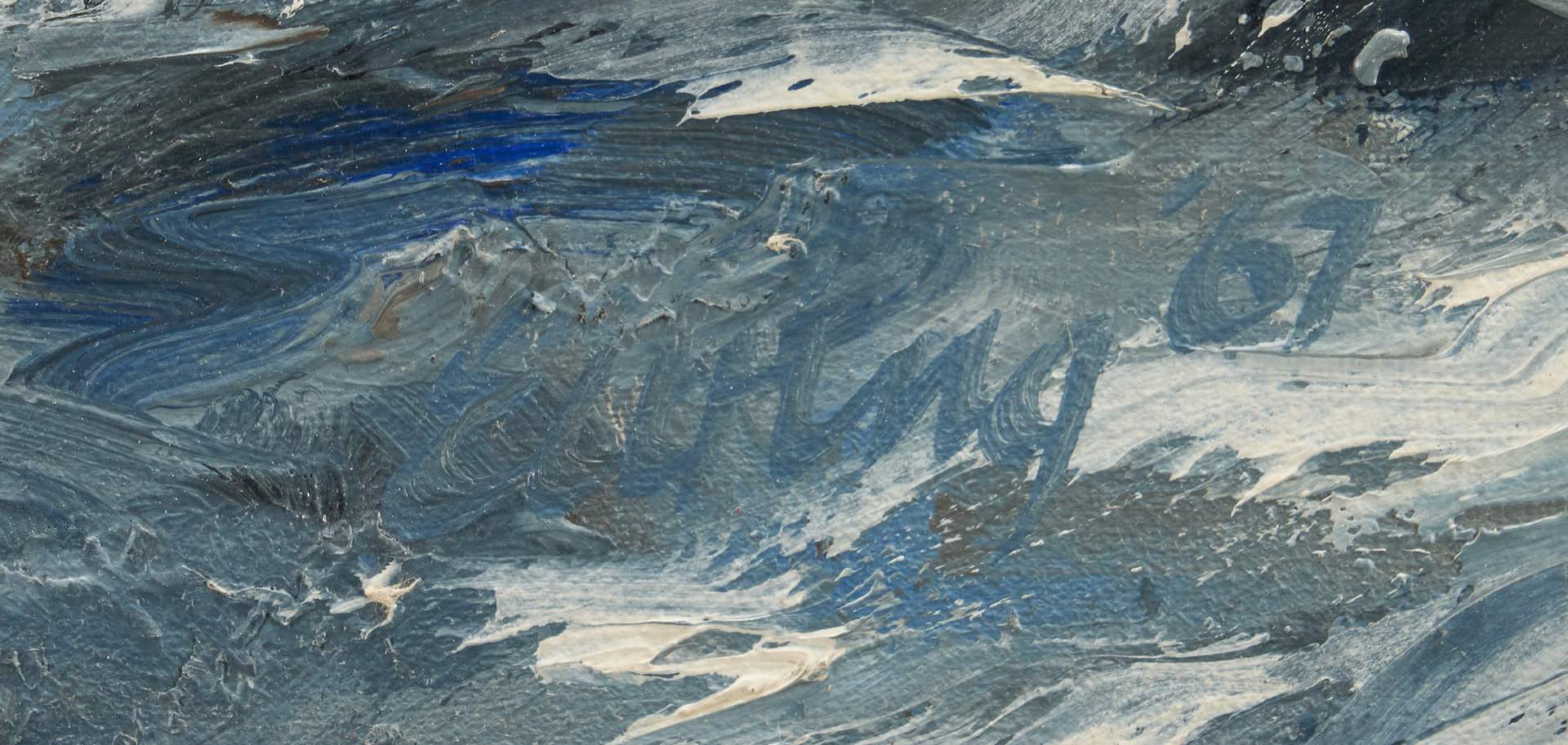 Lot 285: C. Kermit Ewing Oil on Canvas  Seascape