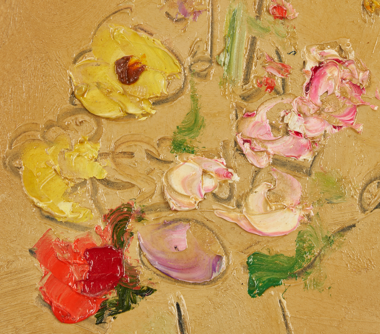Lot 291: Sterling Strauser O/B, Floral Still Life