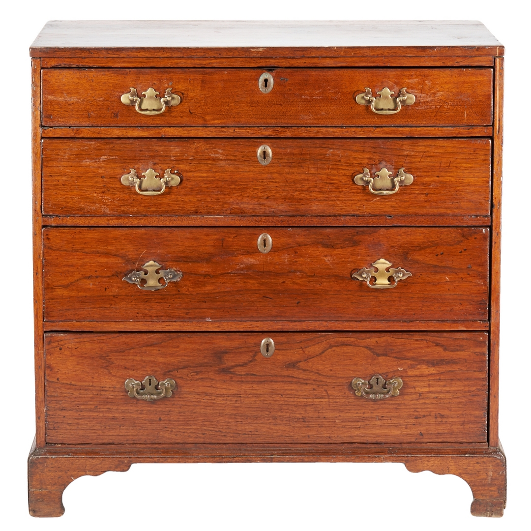 Lot 368: Early Middle TN Walnut Chest of Drawers