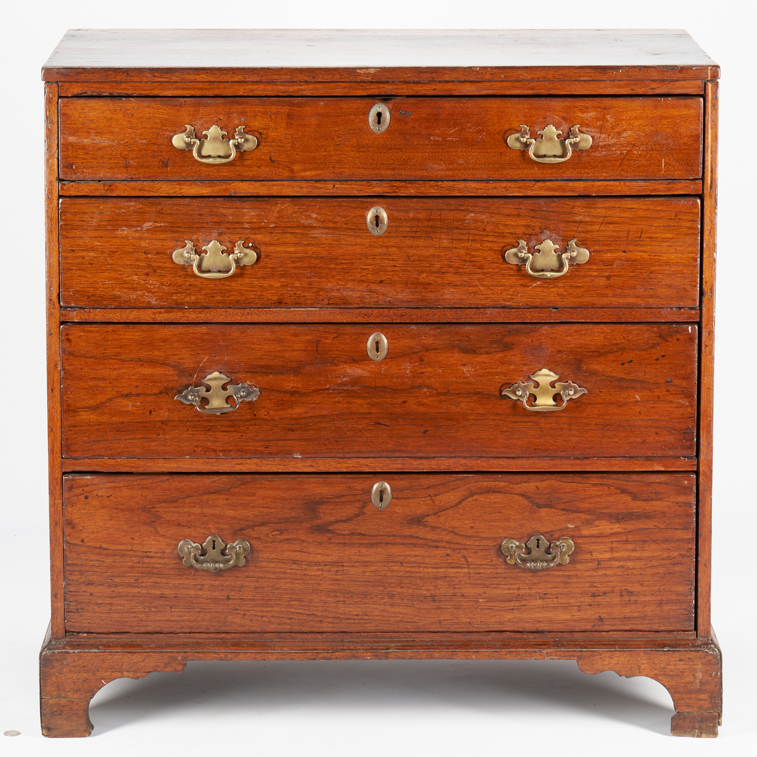 Lot 368: Early Middle TN Walnut Chest of Drawers