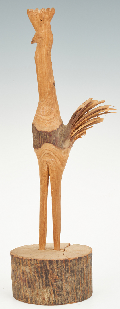 Lot 378: 26 Folk Art Animal Wood Carvings